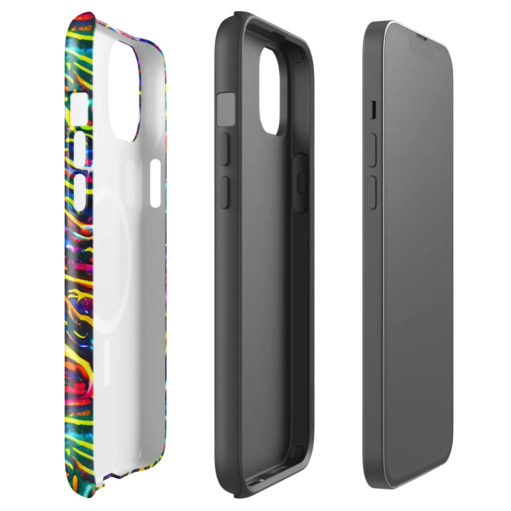Prismatic Torrent on MagSafe Tough Case for iPhone® — Front