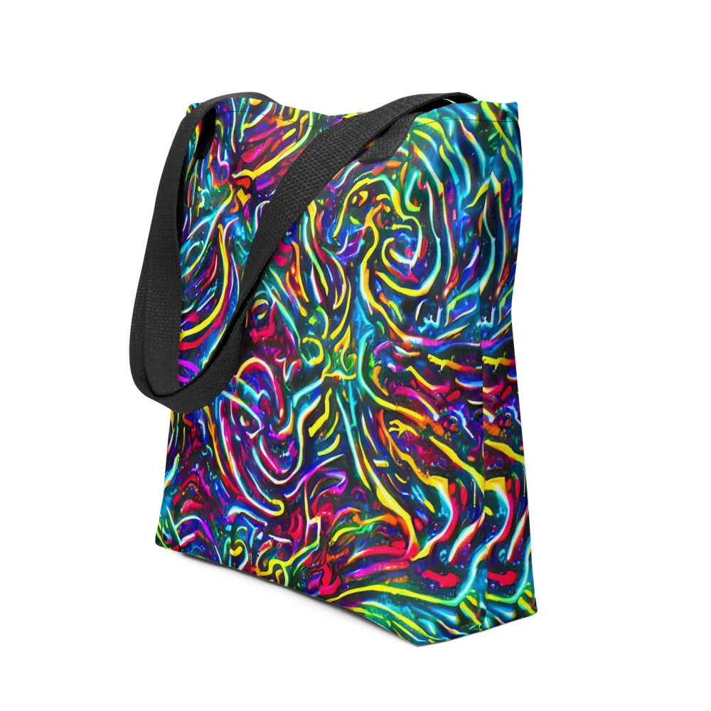 Prismatic Torrent on Tote Bag — Front