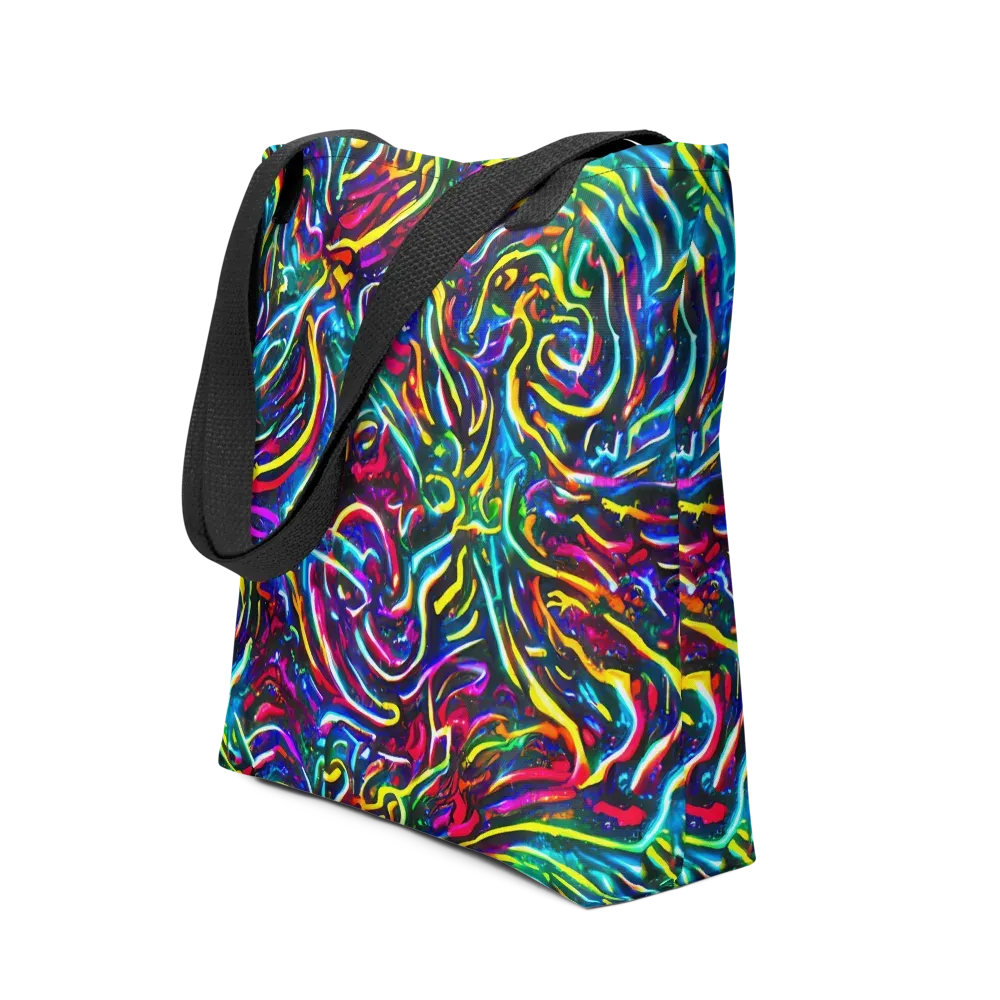 Prismatic Torrent on Tote Bag — Front