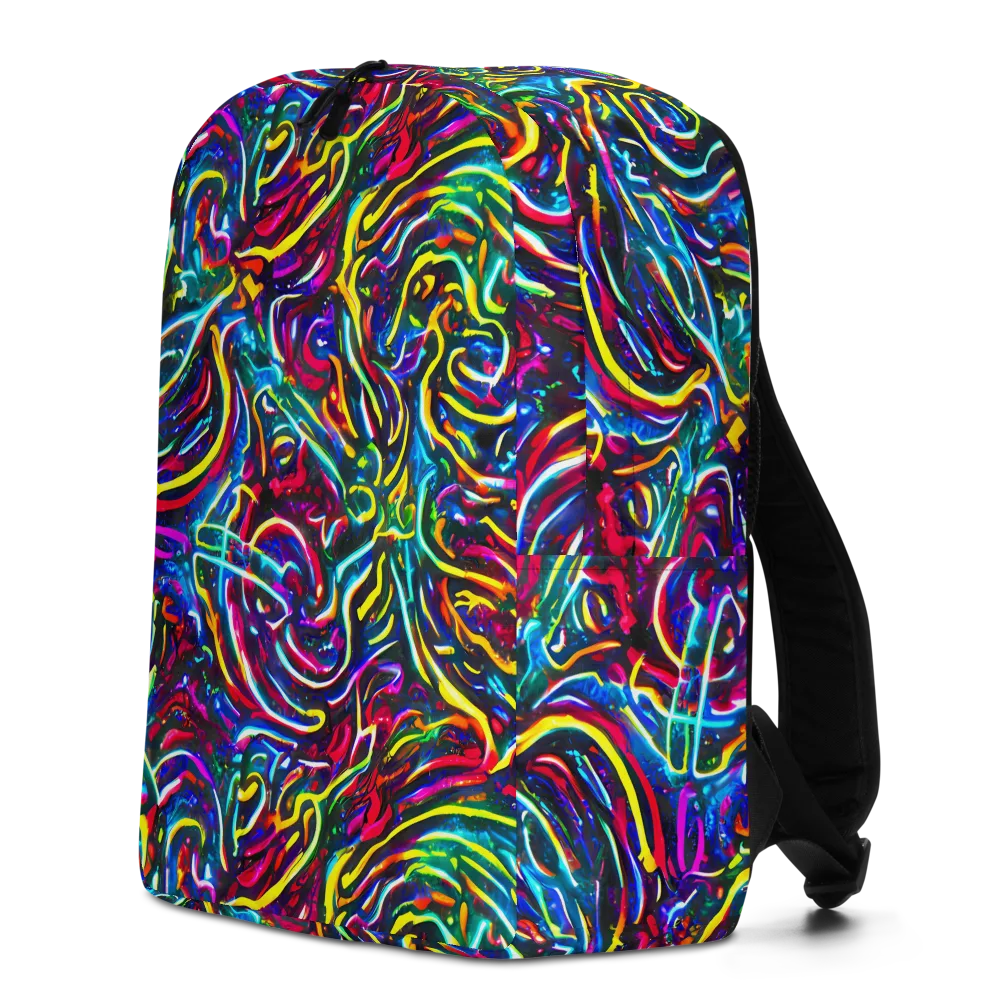 Prismatic Torrent on Minimalist Backpack — Left