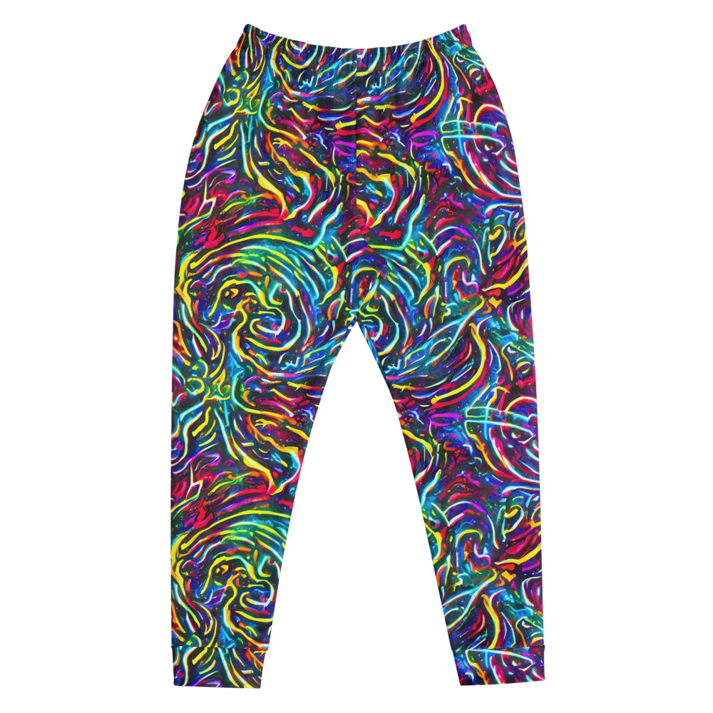 Prismatic Torrent on Men's Joggers — Front
