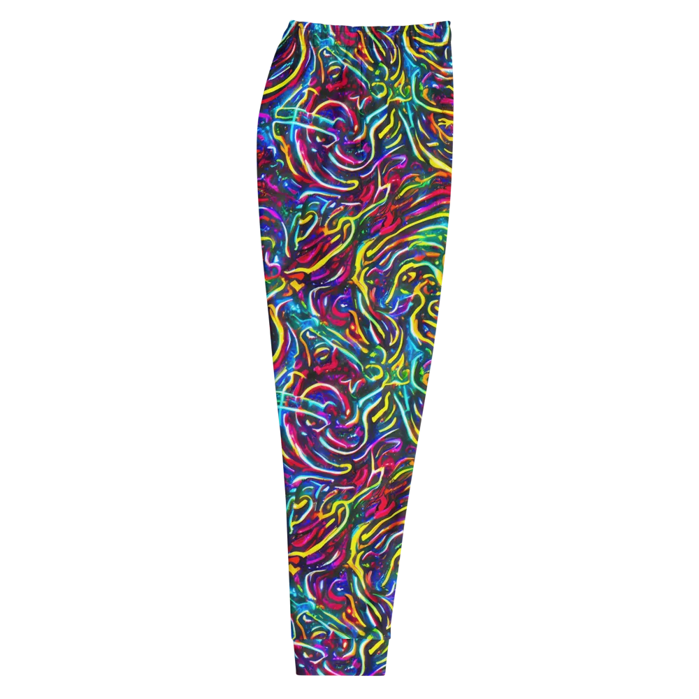 Prismatic Torrent on Men's Joggers — Right
