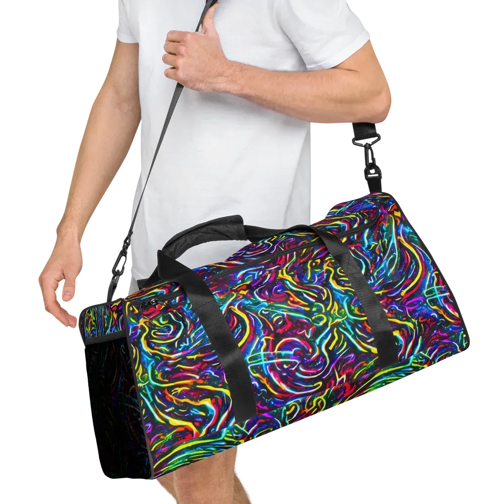 Prismatic Torrent on Duffle Bag — Right Front