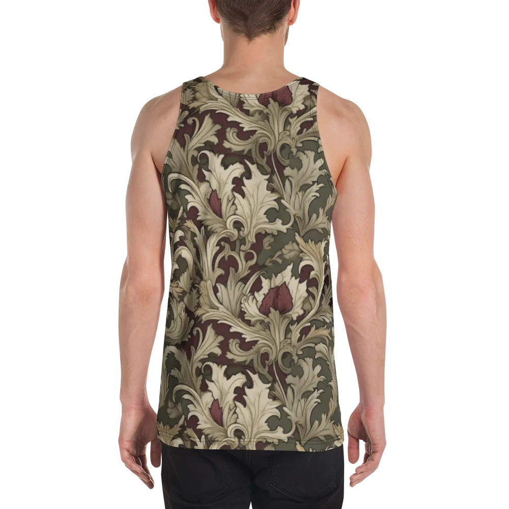 Baroque Verdure on Men's Tank Top — Back