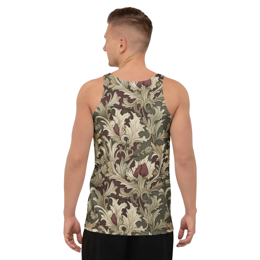 Baroque Verdure on Men's Tank Top — Back