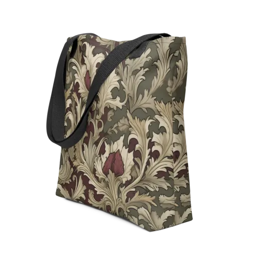 Baroque Verdure on a Tote Bag