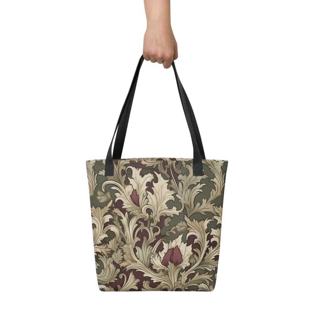 Baroque Verdure on Tote Bag — Front