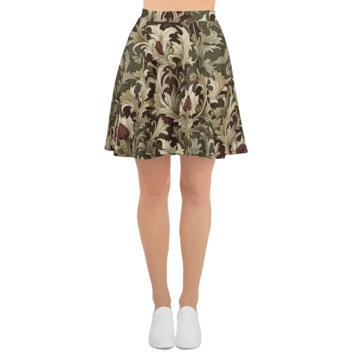 Baroque Verdure on a Skater Skirt