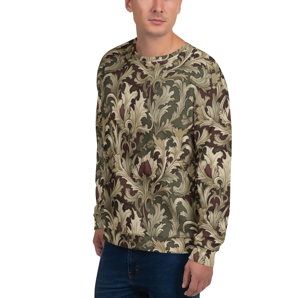 Baroque Verdure on Sweatshirt — Left Front