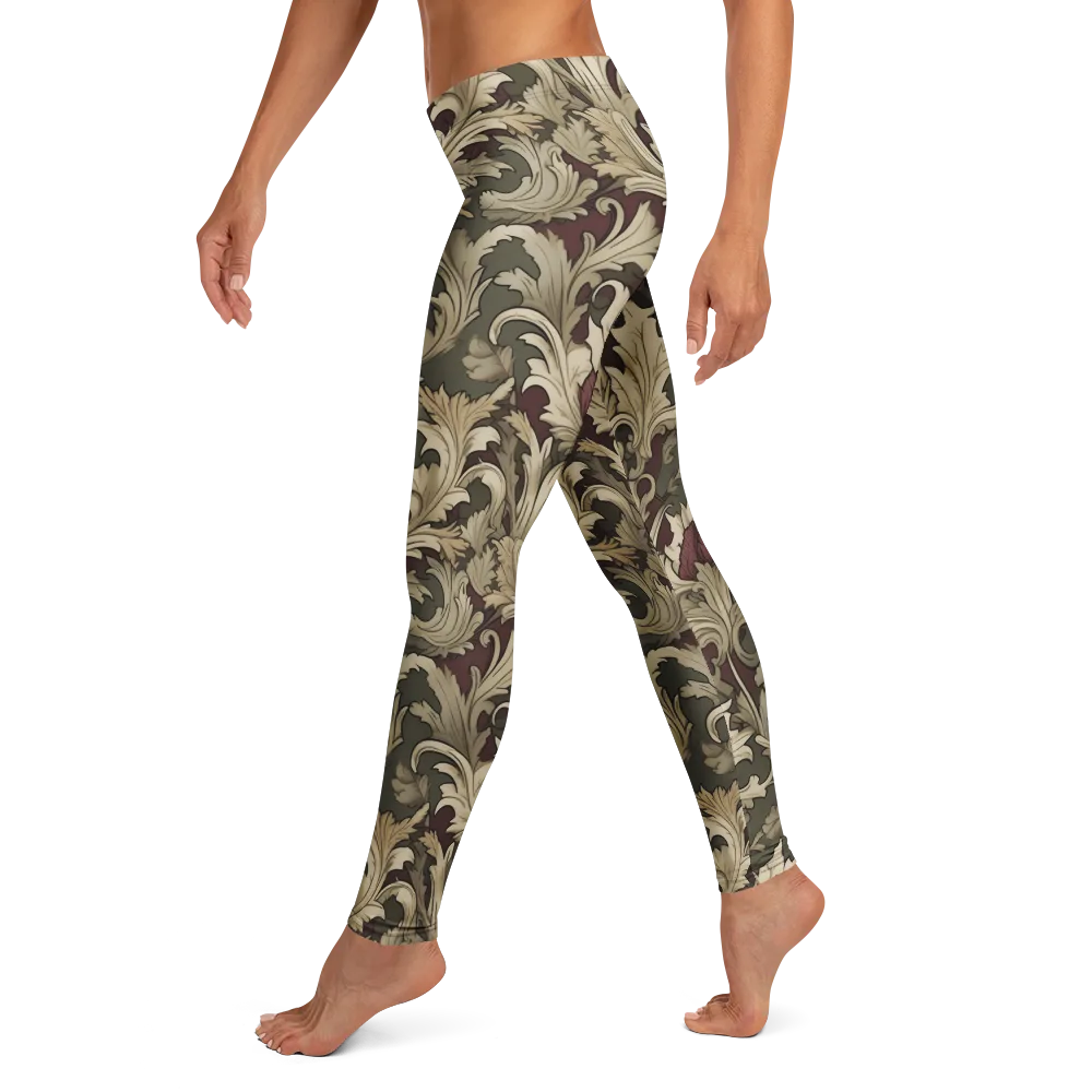 Baroque Verdure on Leggings — Left