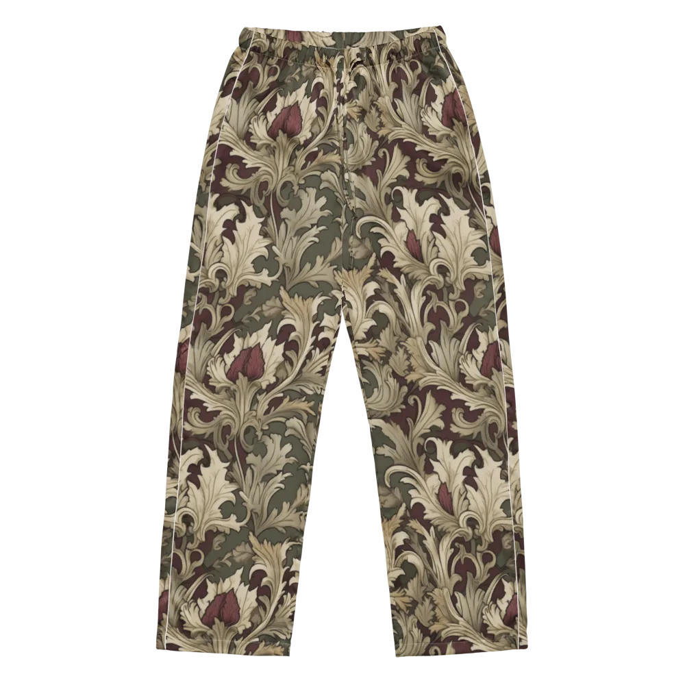 Baroque Verdure on Women's Pajama Pants — Front