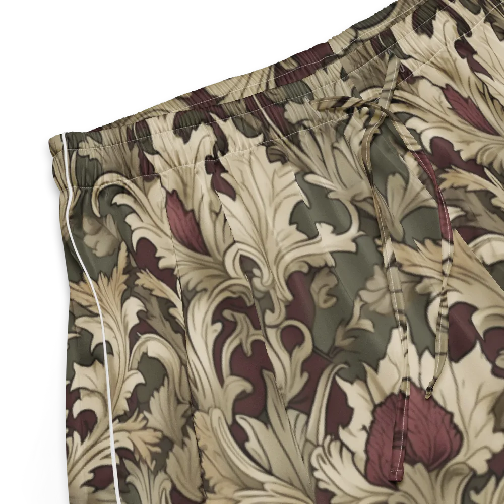Baroque Verdure on Women's Pajama Shorts — Product details