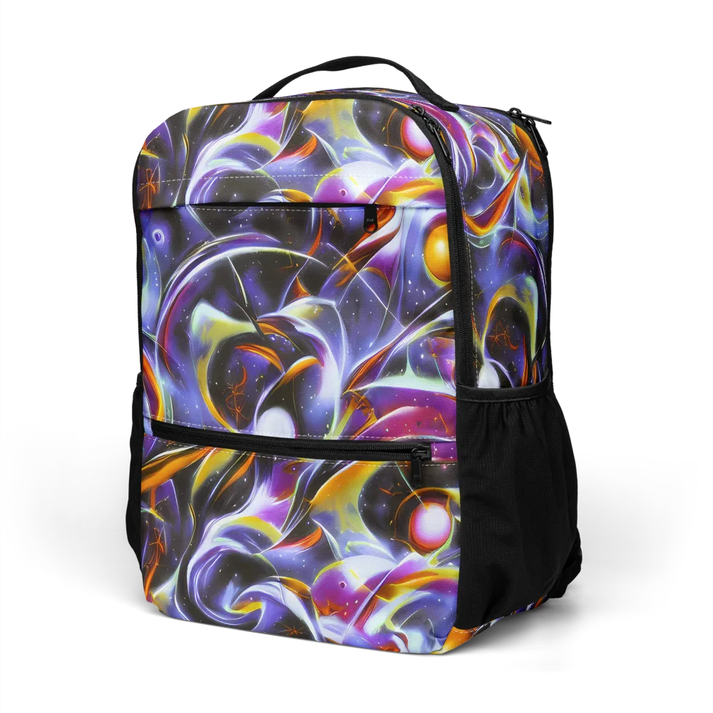 Nebula Flux on Utility Backpack — Left Front