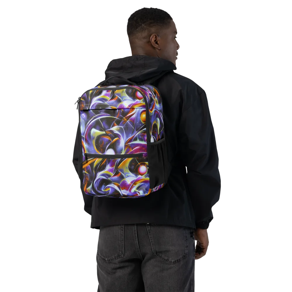Nebula Flux on Utility Backpack — Back