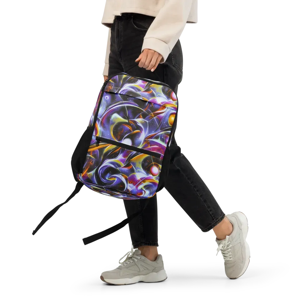 Nebula Flux on Utility Backpack — Front