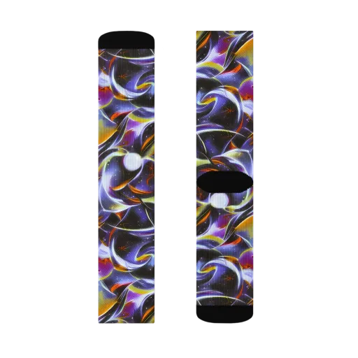 Nebula Flux on a Socks