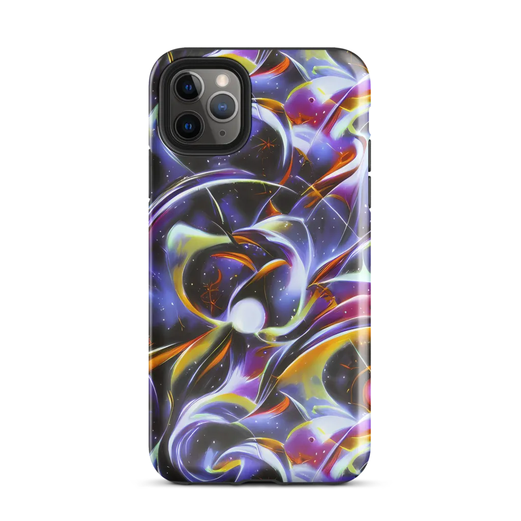 Nebula Flux on Tough Case for iPhone® — Front