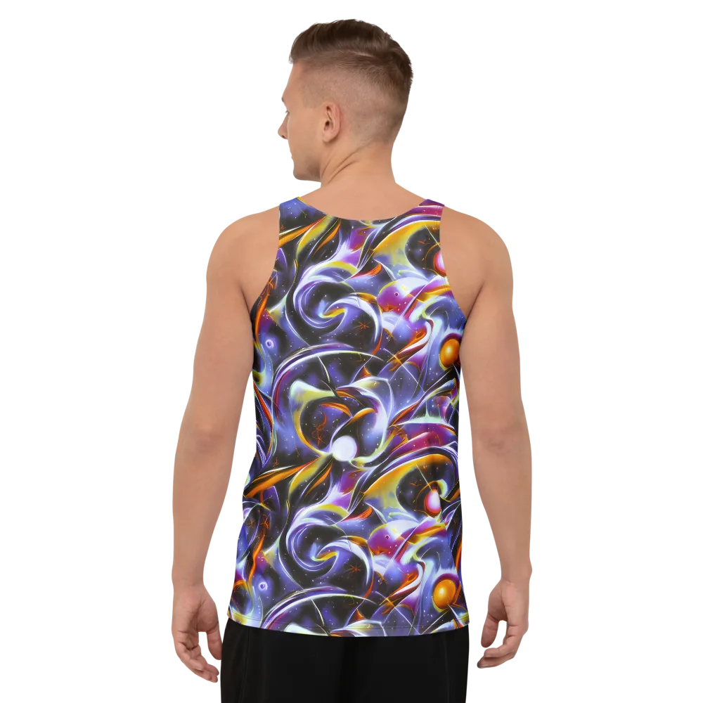 Nebula Flux on Men's Tank Top — Back