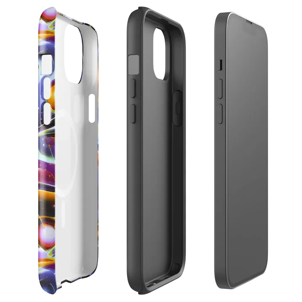 Nebula Flux on MagSafe Tough Case for iPhone® — Front