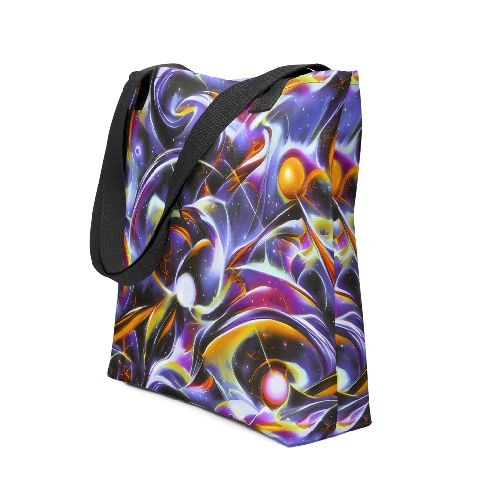 Nebula Flux on Tote Bag — Front