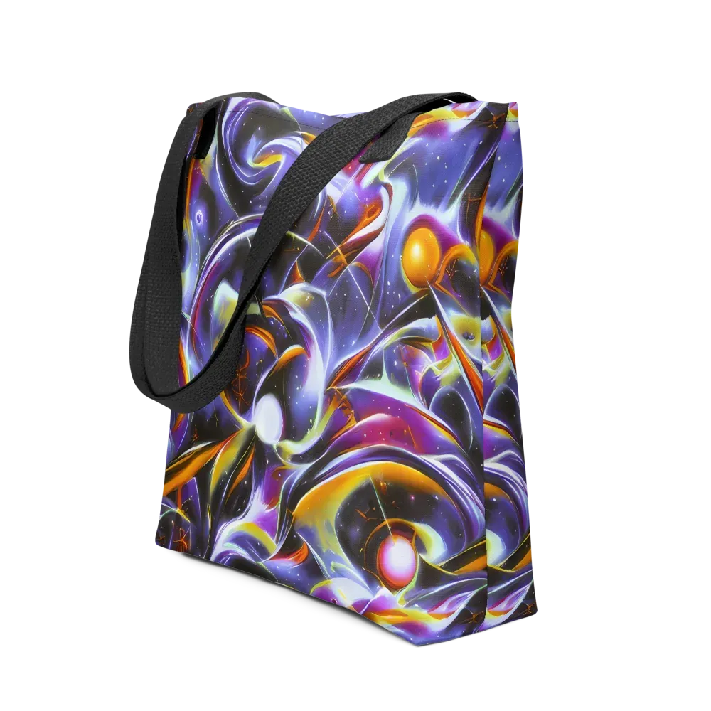 Nebula Flux on Tote Bag — Front