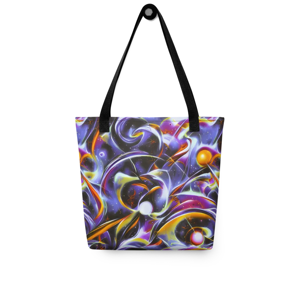 Nebula Flux on Tote Bag — Front