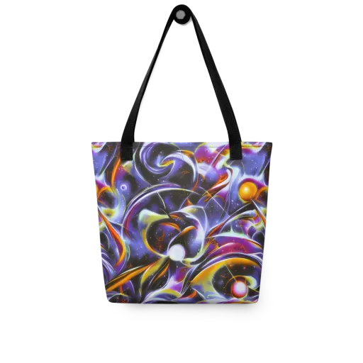 Nebula Flux on a Tote Bag