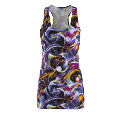 Nebula Flux on a Racerback Dress