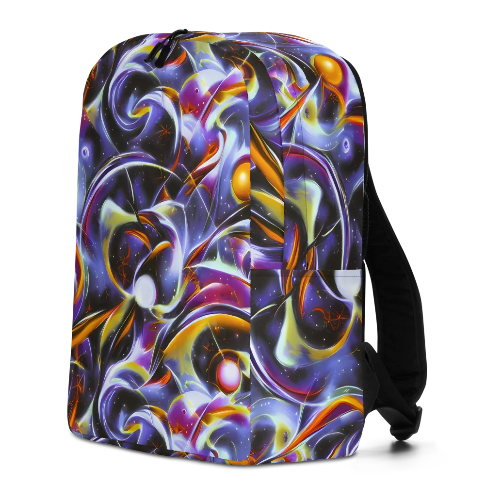 Nebula Flux on Minimalist Backpack — Left