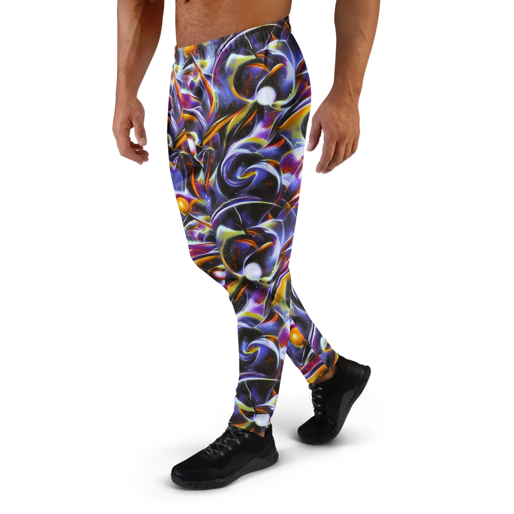 Nebula Flux on Men's Joggers — Left