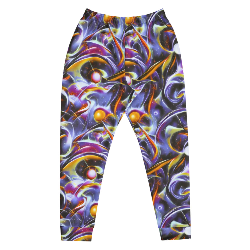 Nebula Flux on Men's Joggers — Front