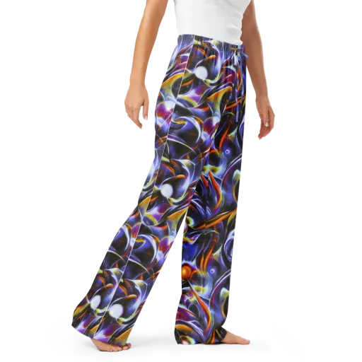 Nebula Flux on a Women's Pajama Pants