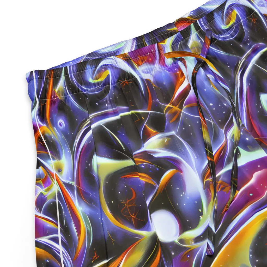 Nebula Flux on Women's Pajama Shorts — Product details