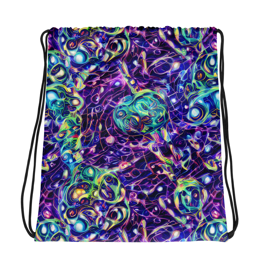Ultraviolet Rapture on Drawstring Bag — Photo