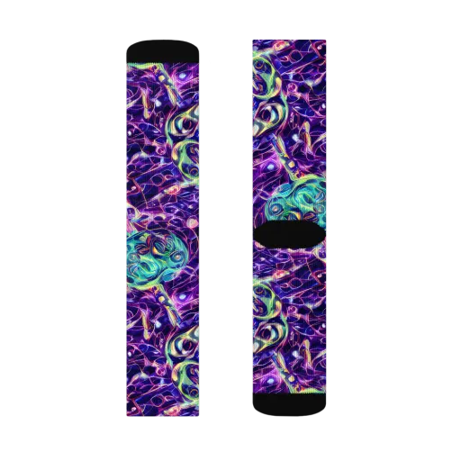 Ultraviolet Rapture on a Socks