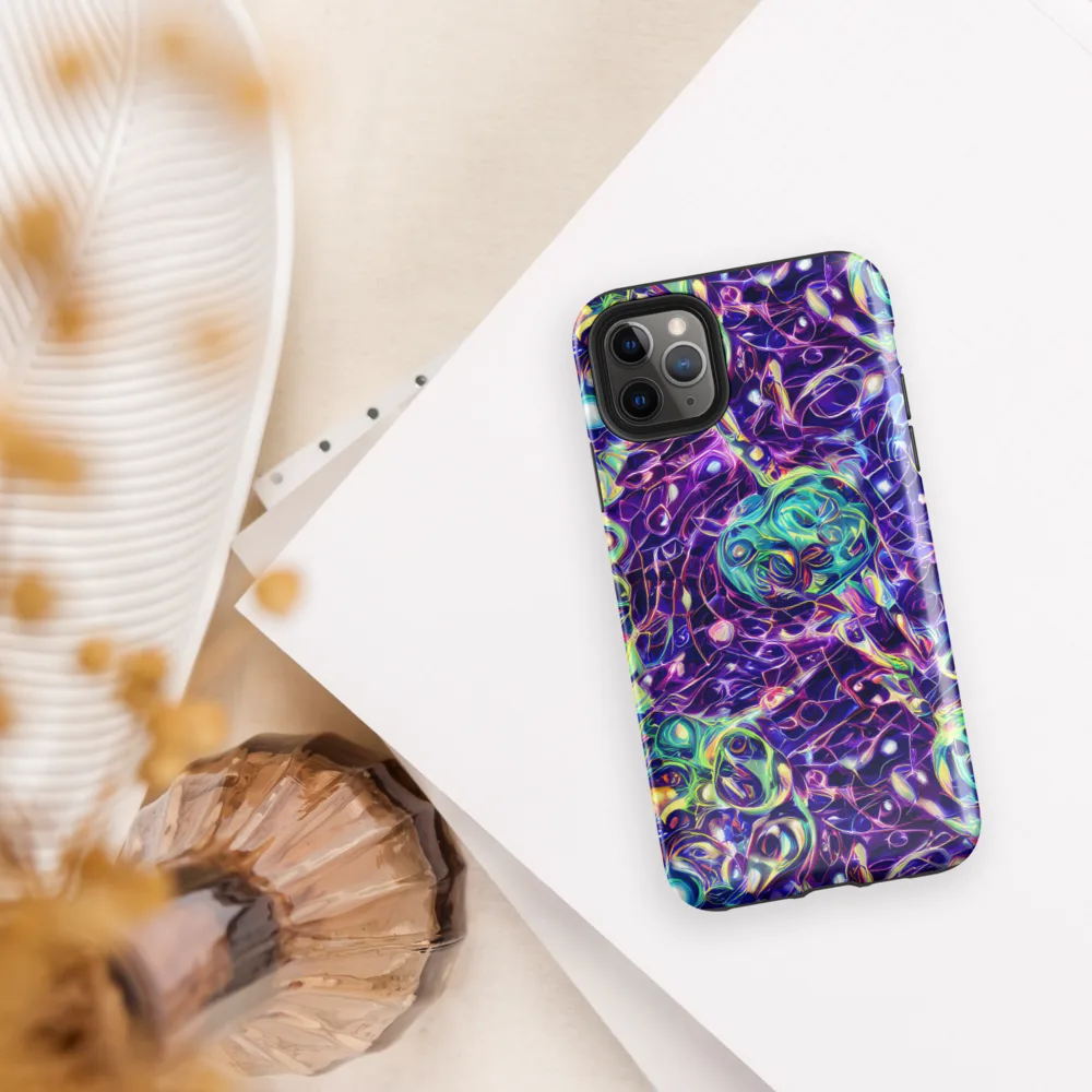 Ultraviolet Rapture on Tough Case for iPhone® — Front