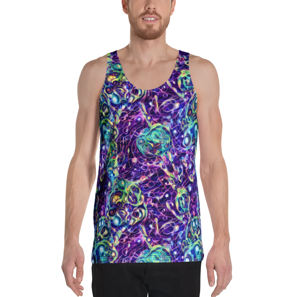 Ultraviolet Rapture on Men's Tank Top — Front