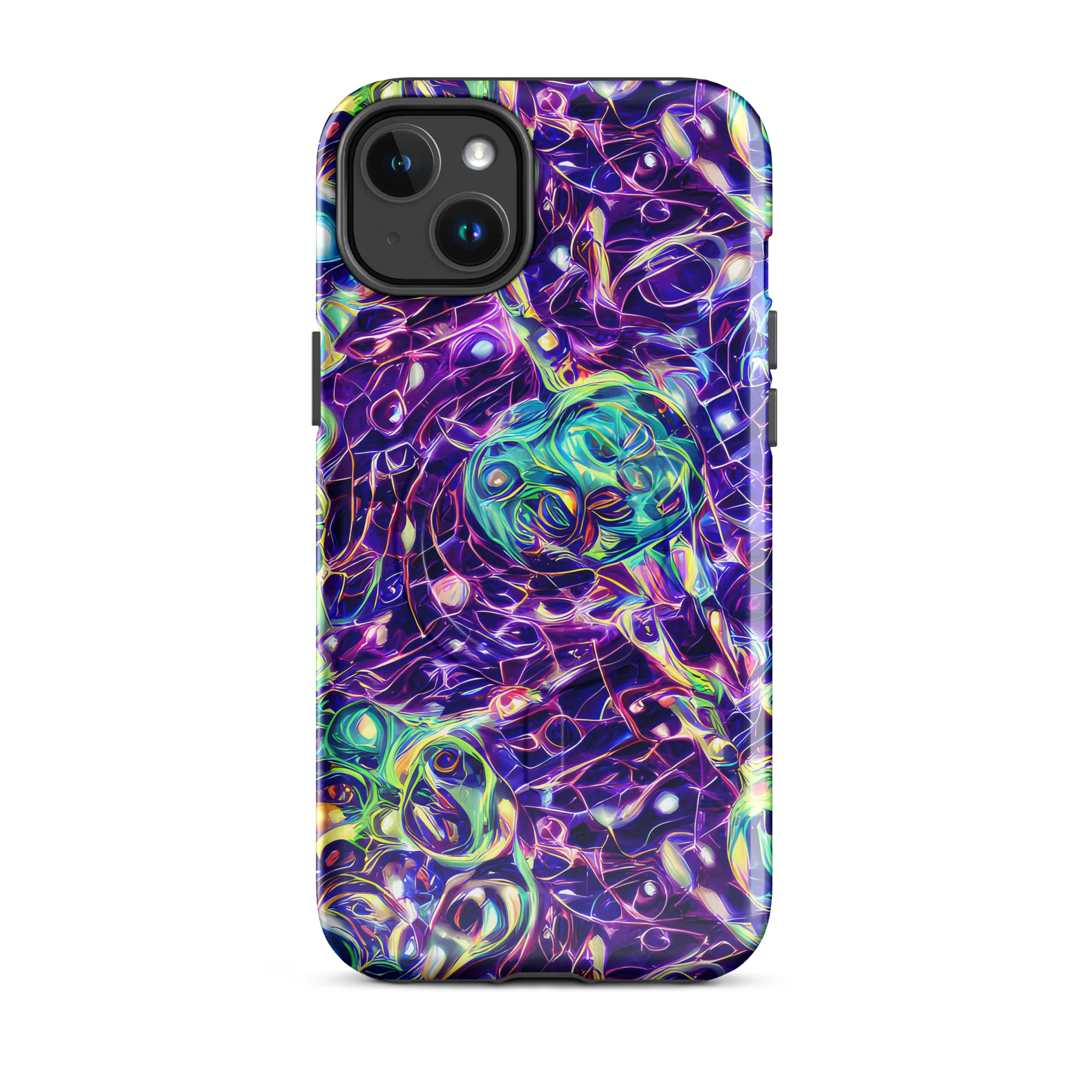 Ultraviolet Rapture on MagSafe Tough Case for iPhone® — Front