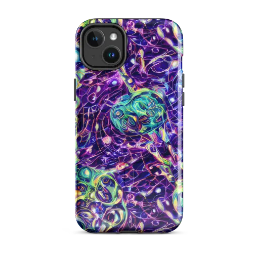 Ultraviolet Rapture on a MagSafe Tough Case for iPhone®
