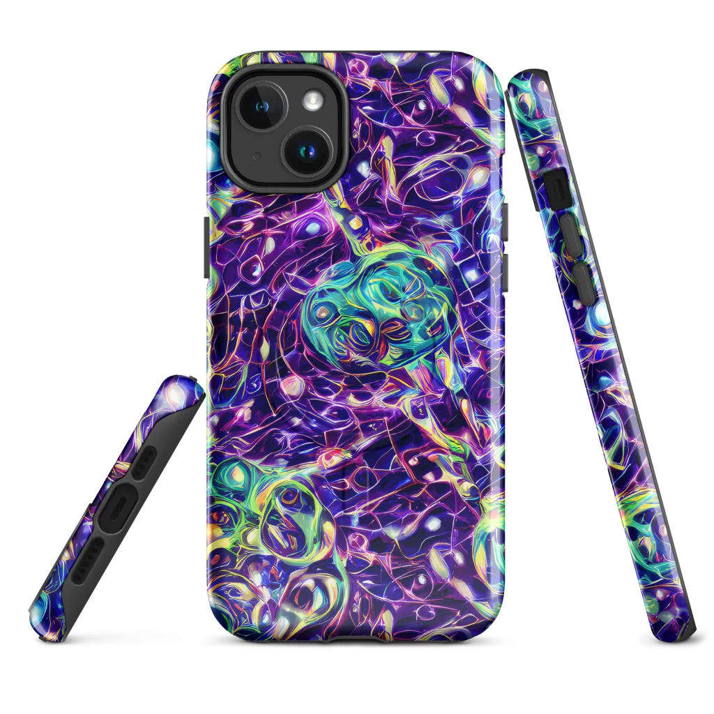 Ultraviolet Rapture on MagSafe Tough Case for iPhone® — Front