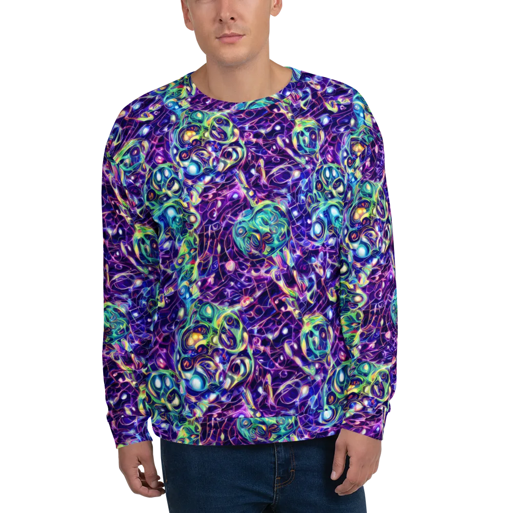 Ultraviolet Rapture on Sweatshirt — Front