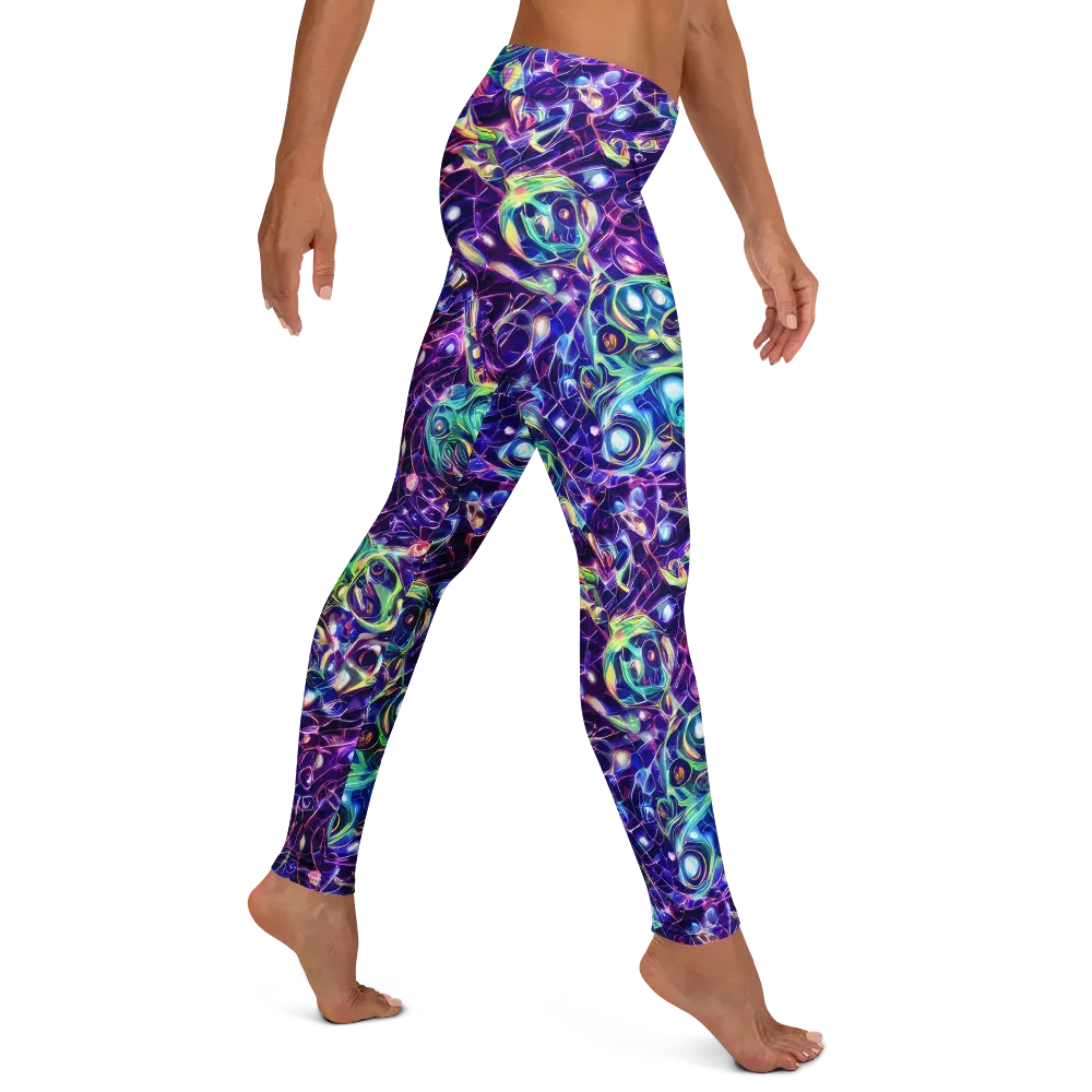 Ultraviolet Rapture on Leggings — Right