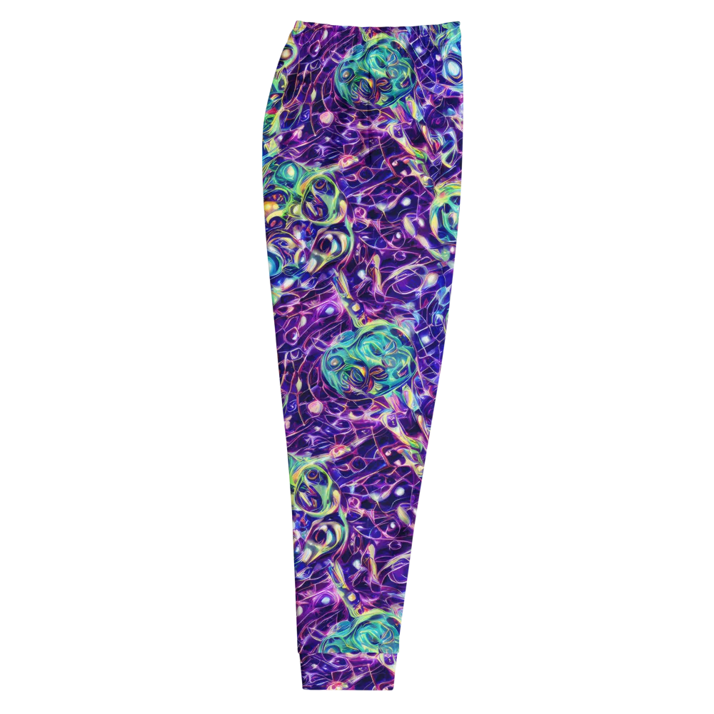 Ultraviolet Rapture on Men's Joggers — Right