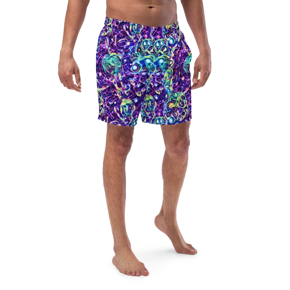 Ultraviolet Rapture on Swim Trunks — Front