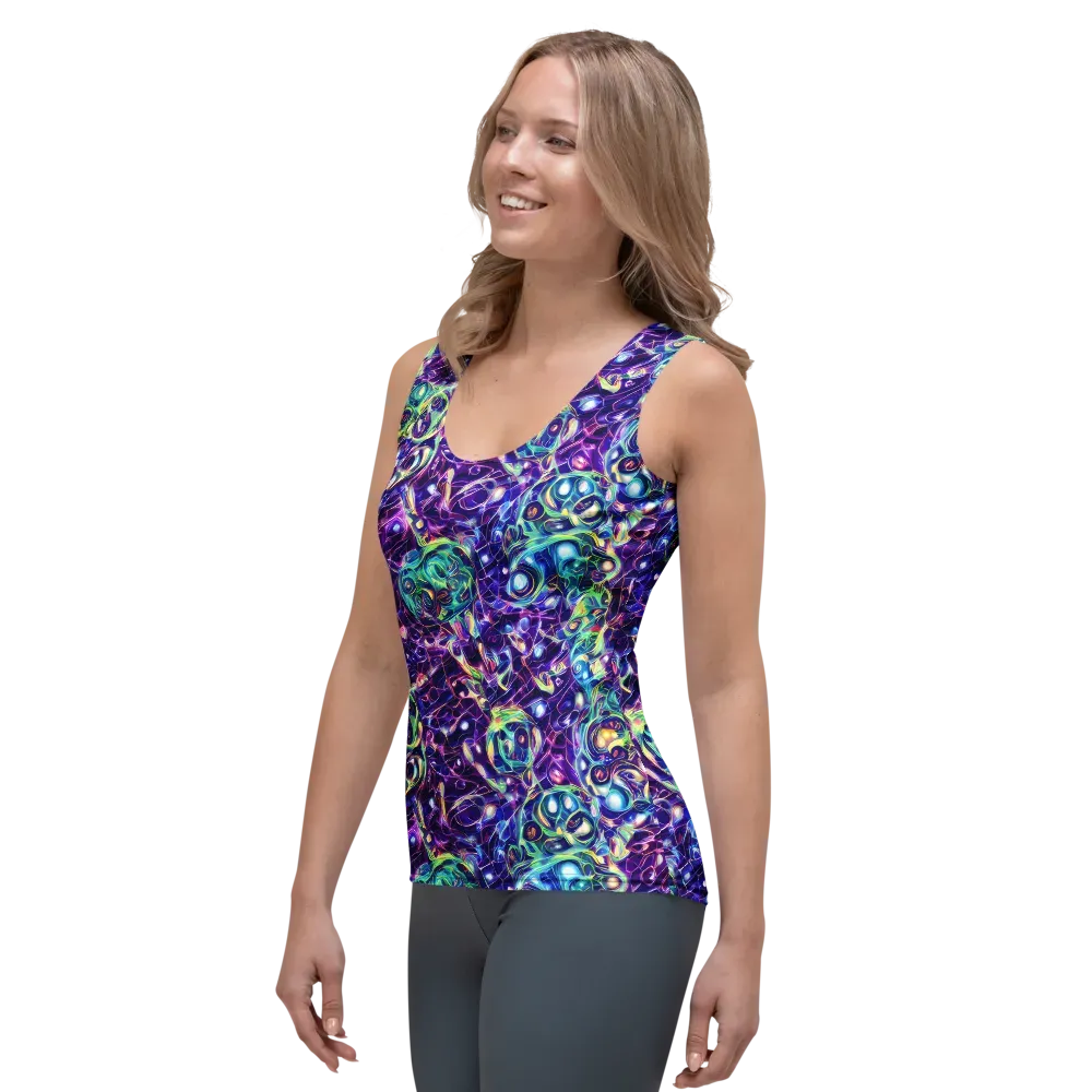 Ultraviolet Rapture on Women's Tank Top — Left Front