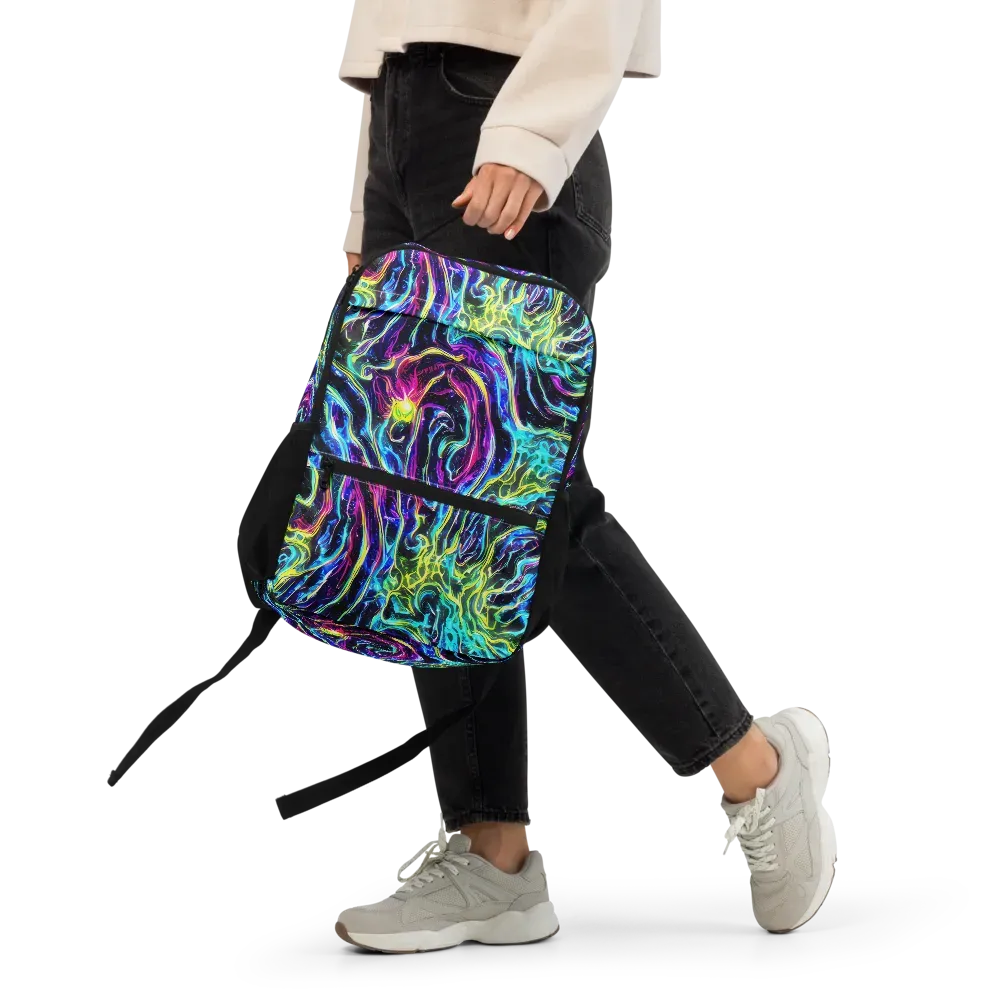 Prismatic Wildfire on Utility Backpack — Front
