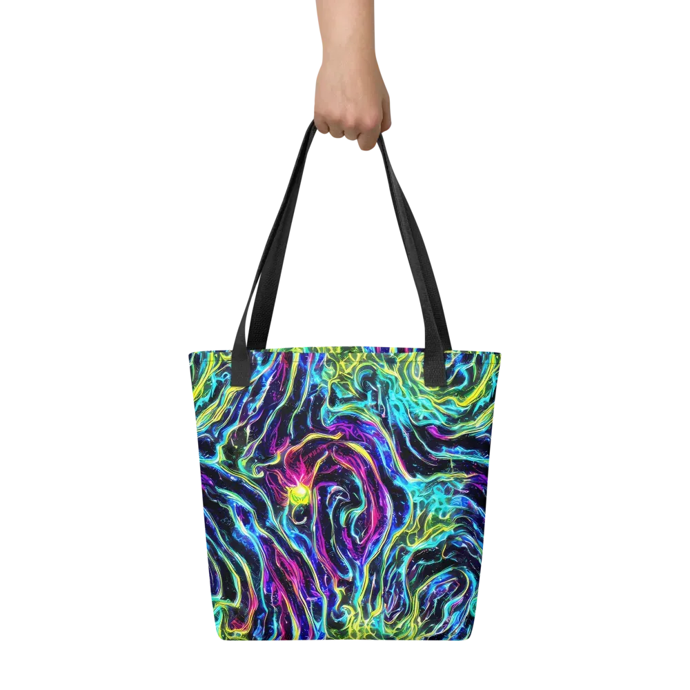 Prismatic Wildfire on Tote Bag — Front