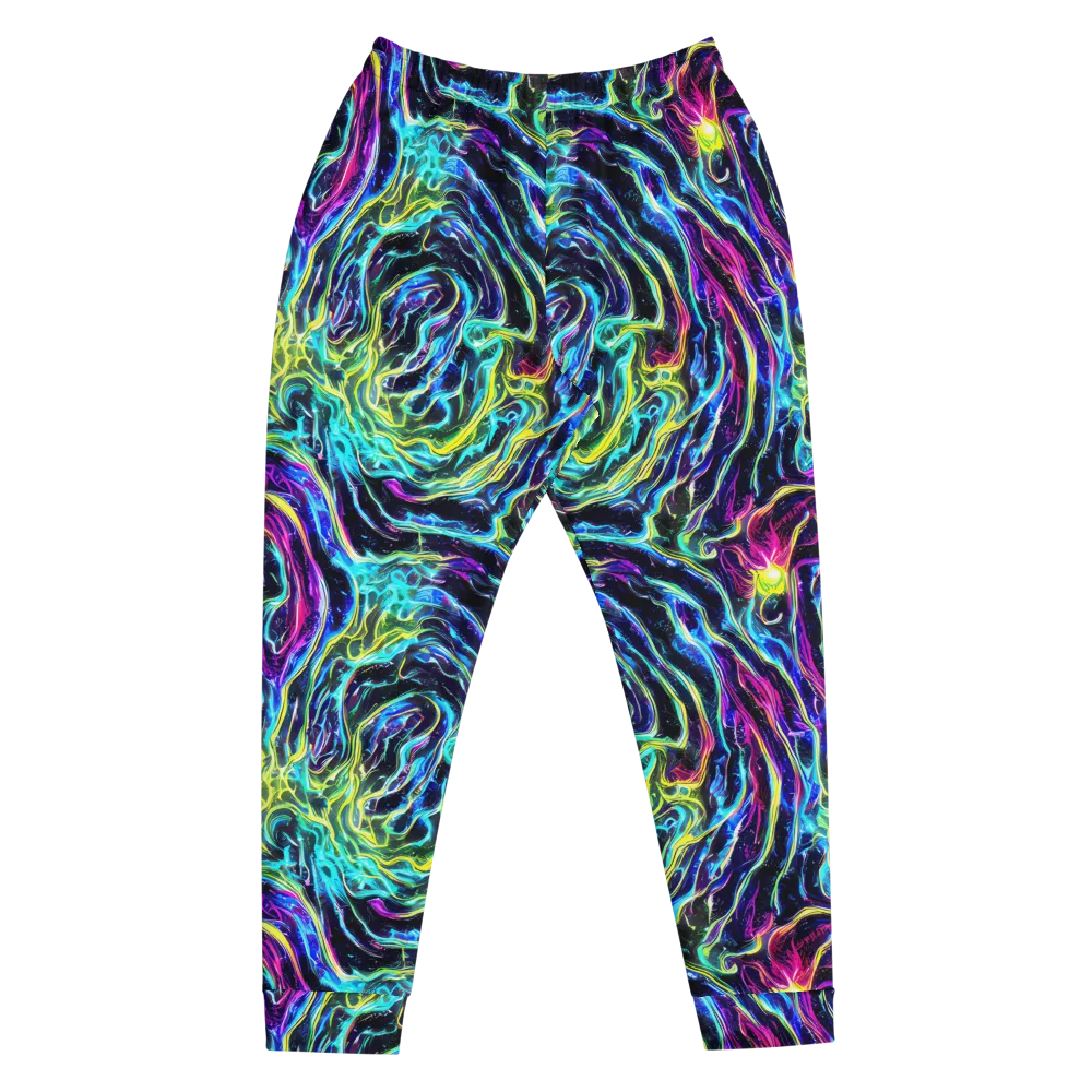 Prismatic Wildfire on Men's Joggers — Front