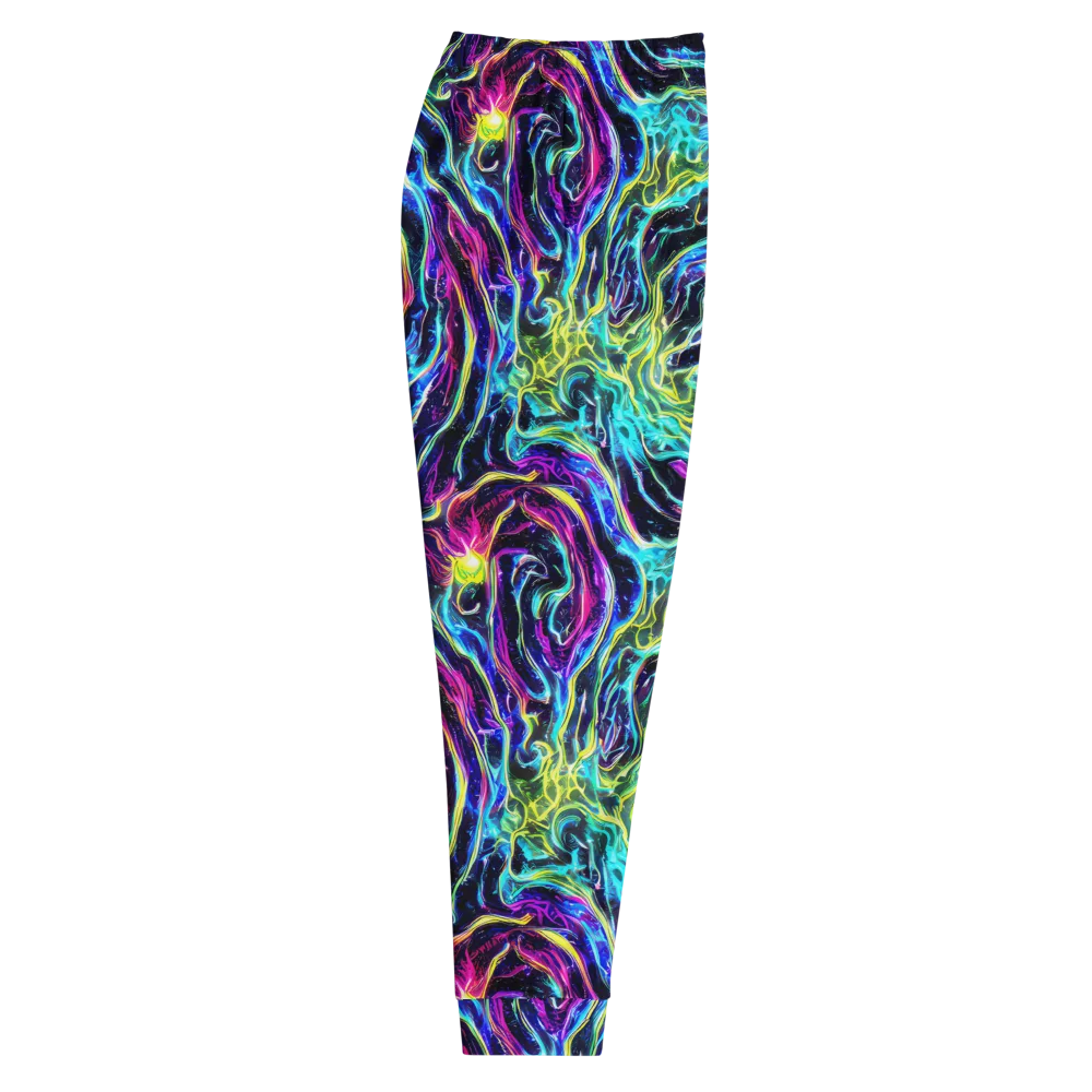 Prismatic Wildfire on Men's Joggers — Right