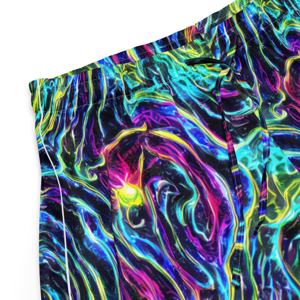 Prismatic Wildfire on Women's Pajama Shorts — Product details